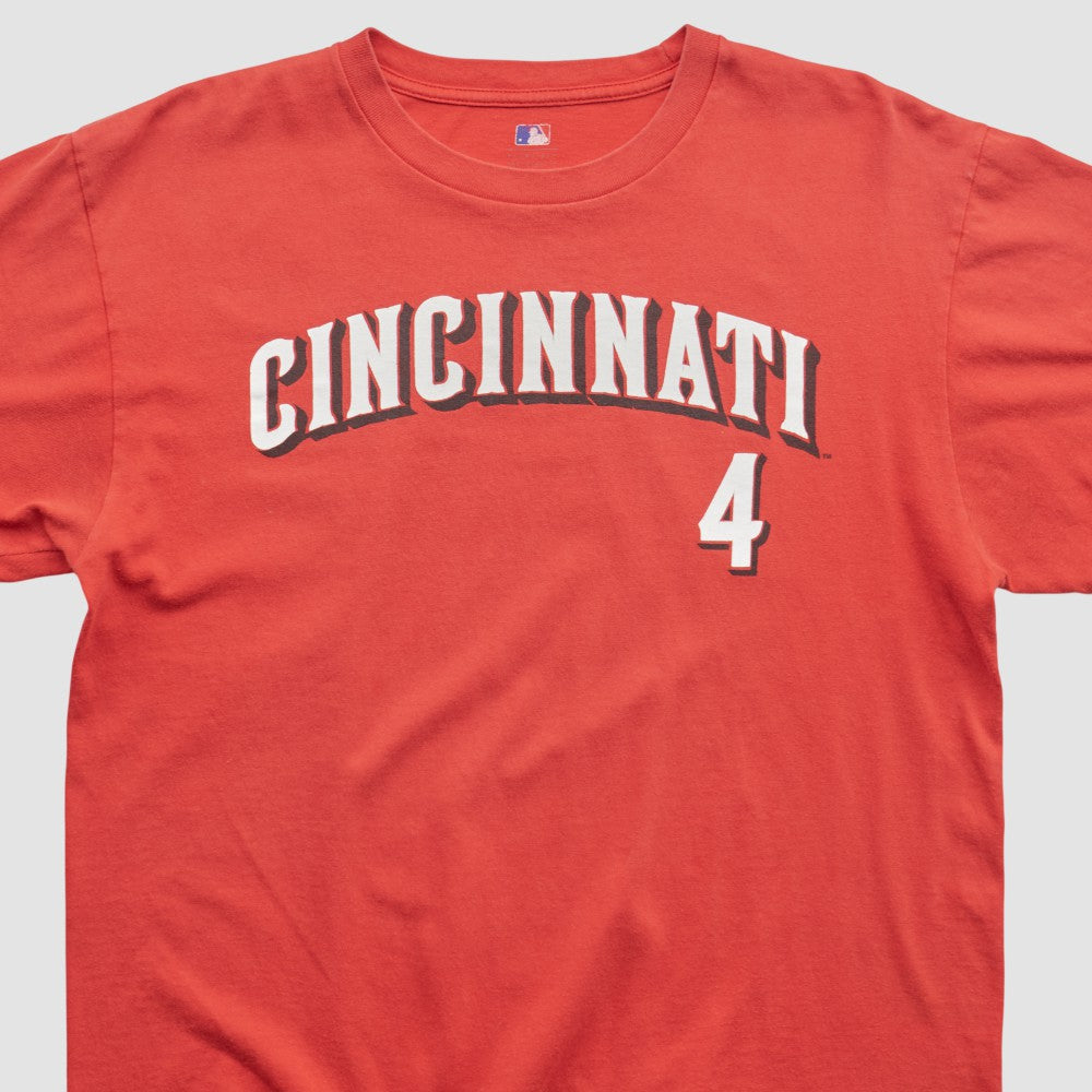Cincinnati Reds Majestic 2000s T-shirt On Sale