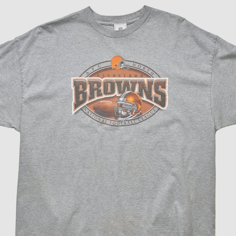 Cleveland Browns NFL 2000s T-shirt Heather Gray Vintage - Fanatics