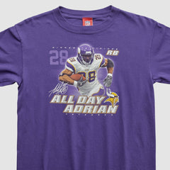 Adrian Peterson NFL 2000s Long Sleeve T-shirt Purple Vintage - Fanatics