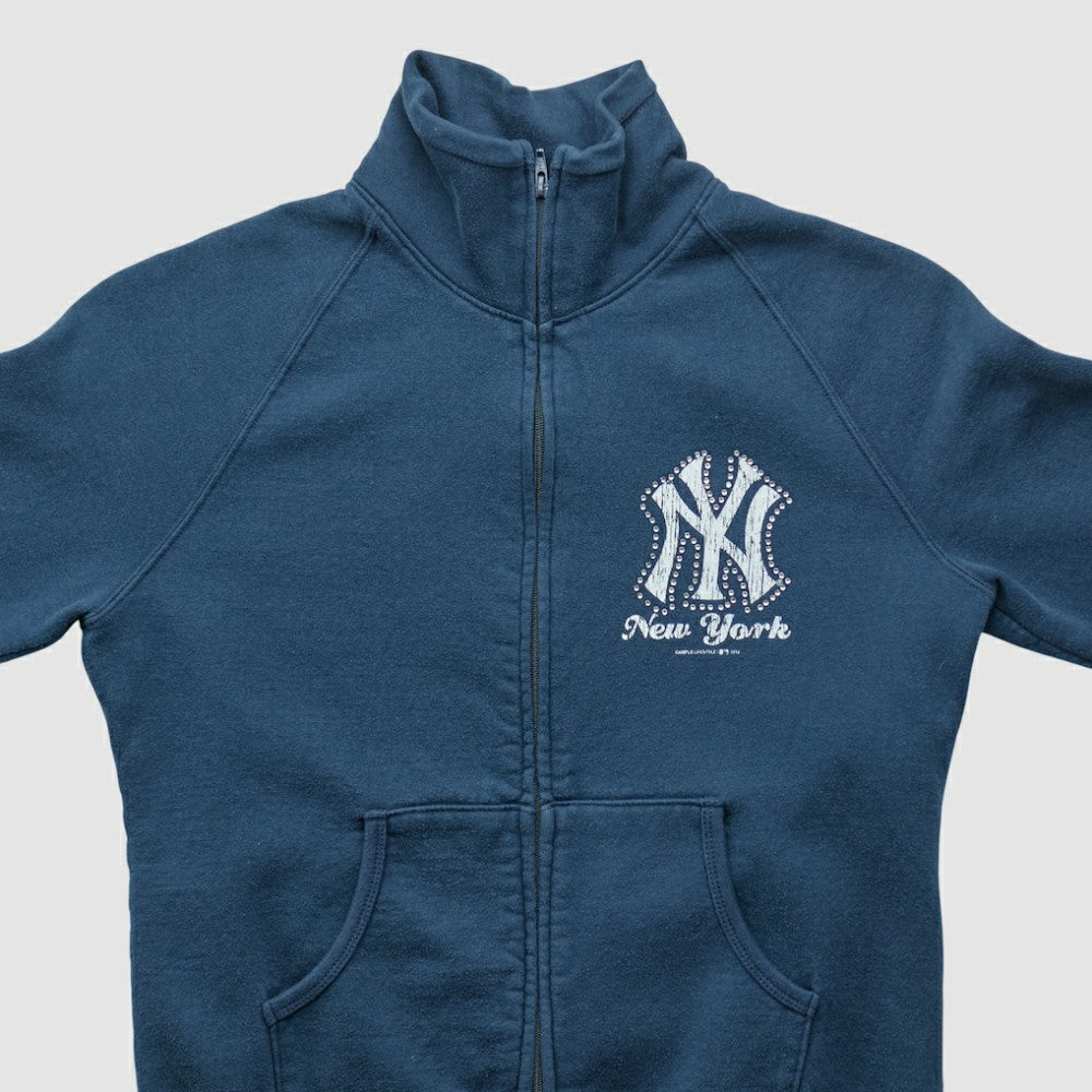 New York Yankees Genuine Merchandise 2010s Full Zip Sweatshirt Clearance