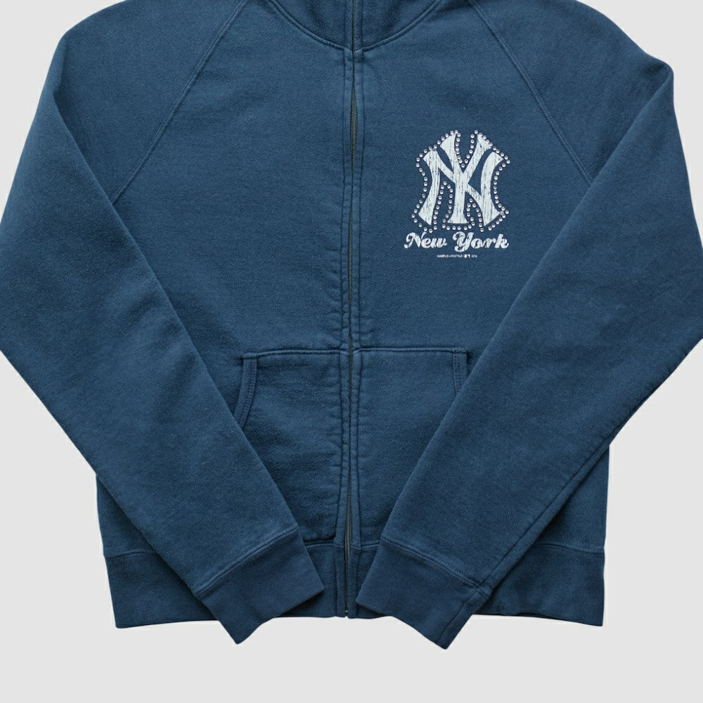 New York Yankees Genuine Merchandise 2010s Full Zip Sweatshirt Clearance