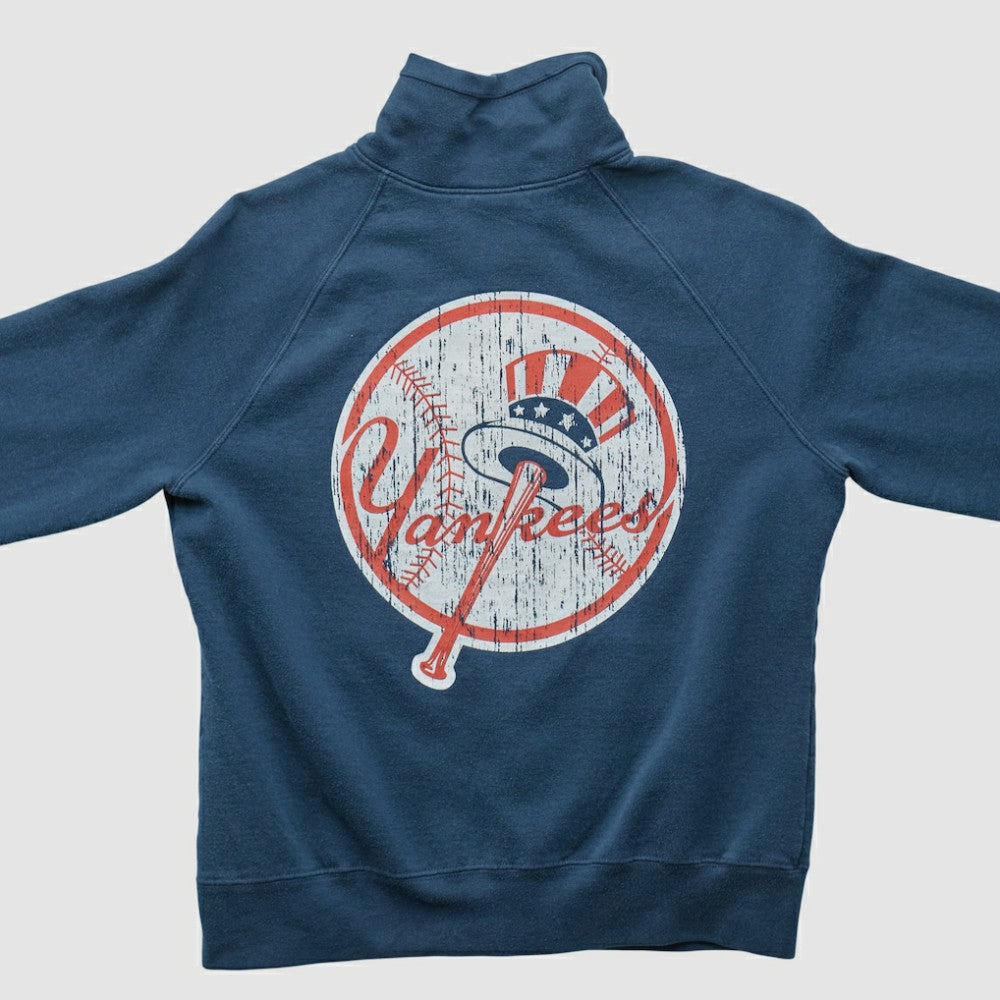 New York Yankees Genuine Merchandise 2010s Full Zip Sweatshirt Clearance