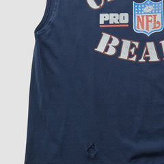 Chicago Bears Champion 90s Tank Navy Vintage - Fanatics