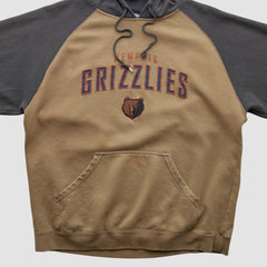 Vintage - Memphis Grizzlies Reebok 2000s Hooded Pullover Sweatshirt - Clay Vintage