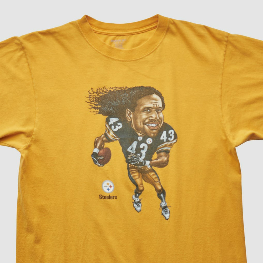 Pittsburgh Steelers Reebok 2000s T-shirt Yellow Vintage - Fanatics