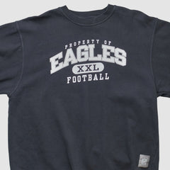 Philadelphia Eagles Reebok 2000s Pullover Sweatshirt Black Vintage - Fanatics