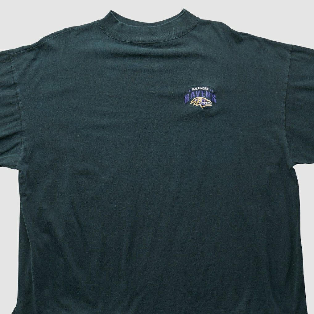 Baltimore Ravens 90s Long Sleeve T-shirt Black Vintage - Fanatics