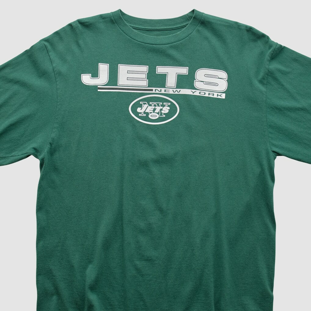 New York Jets Majestic 2010s Long Sleeve T-shirt Green Vintage - Fanatics