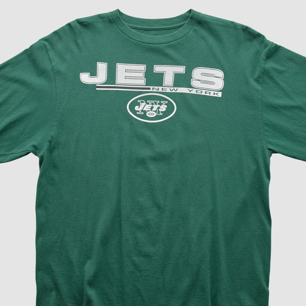 New York Jets Majestic 2010s Long Sleeve T-shirt Green Vintage - Fanatics