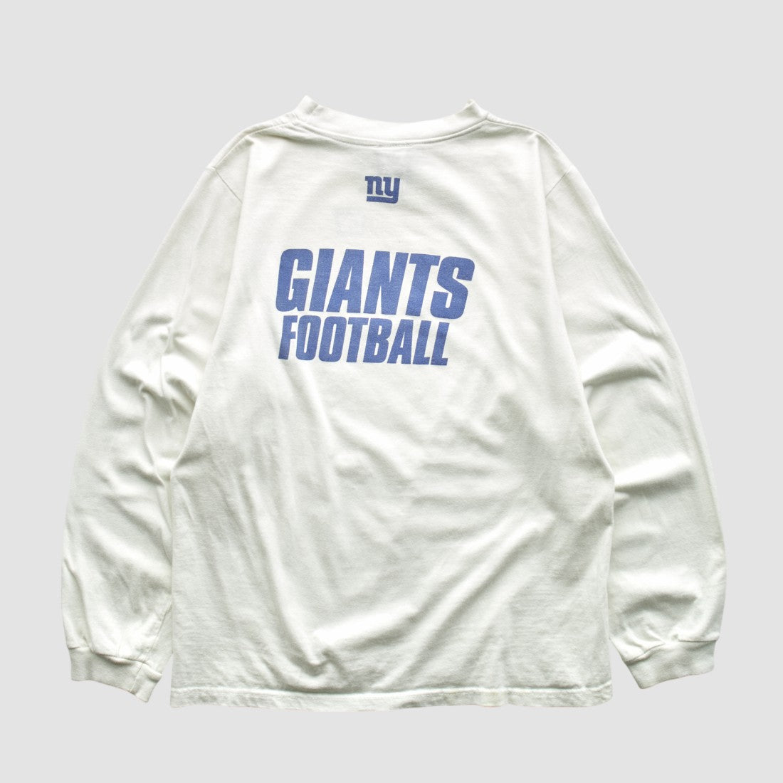 New York Giants 2000s Long Sleeve T-shirt White Vintage - Fanatics