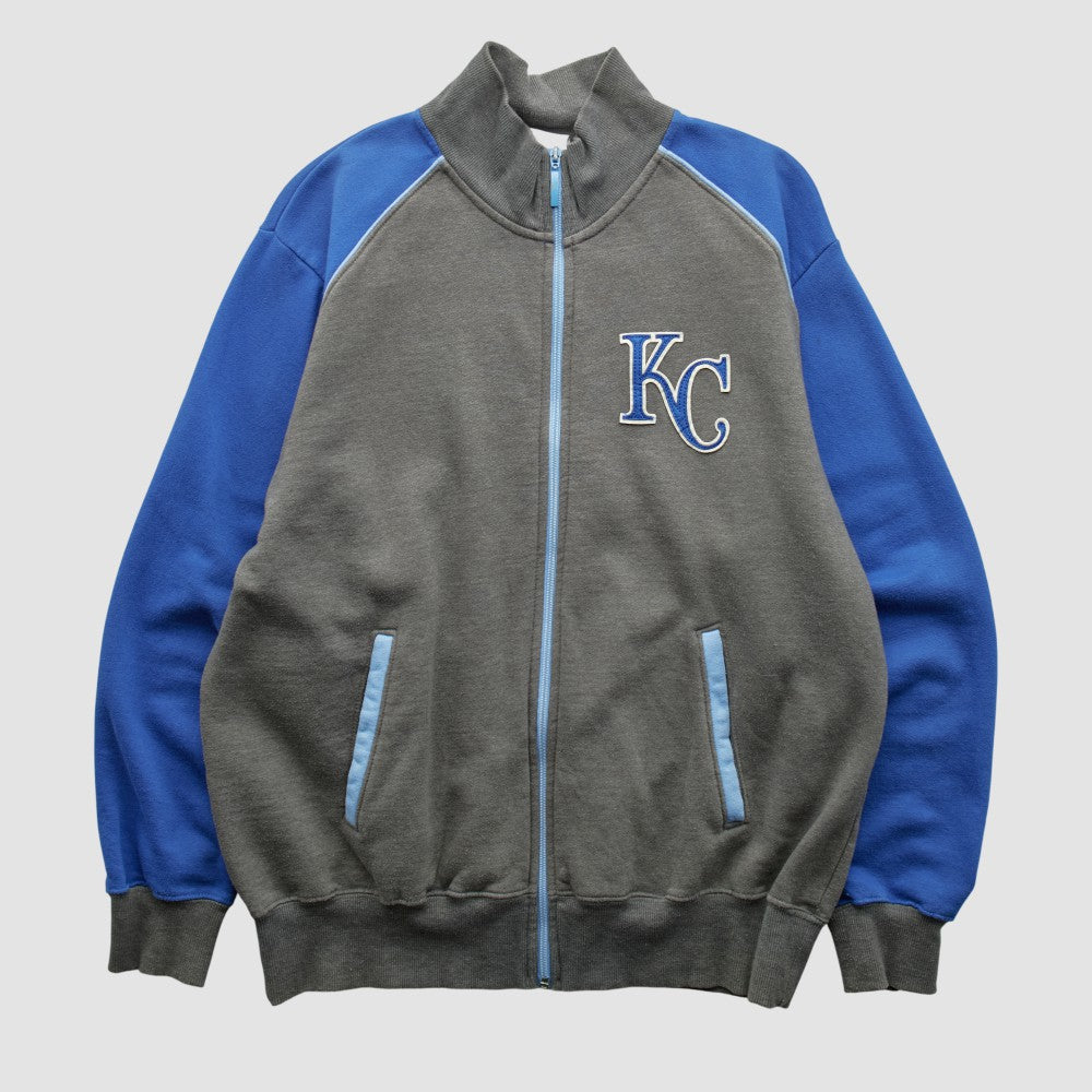Kansas City Royals Majestic 2000s Full Zip Sweatshirt Near Me