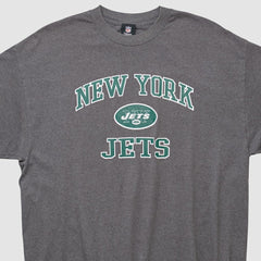 New York Jets NFL 2010s T-shirt Dark Heather Gray Vintage - Fanatics