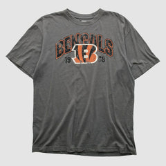 Cincinnati Bengals NFL 2010s T-shirt Charcoal Vintage - Fanatics