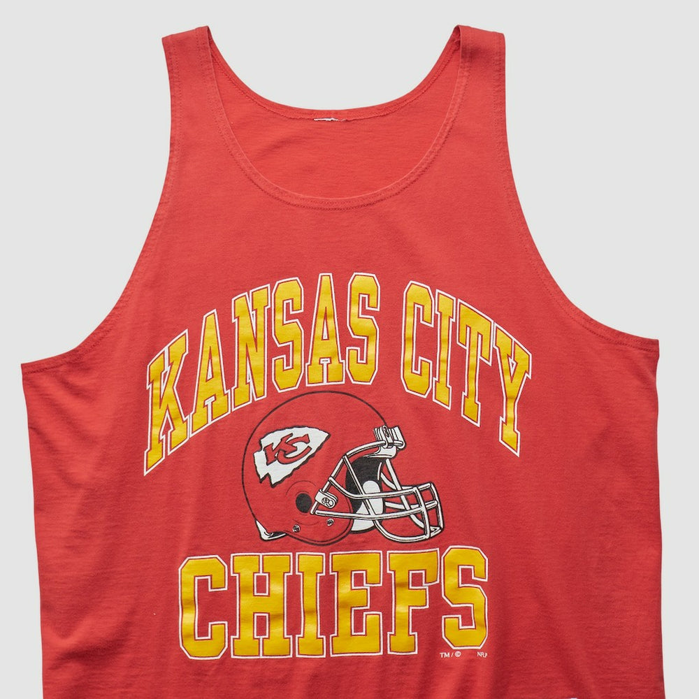 Kansas City Chiefs Russell 90s Tank Red Vintage - Fanatics