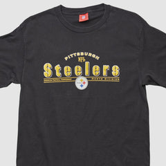 Pittsburgh Steelers NFL 2000s T-shirt Black Vintage - Fanatics