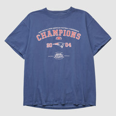 New England Patriots 2004 T-shirt Navy Vintage - Fanatics