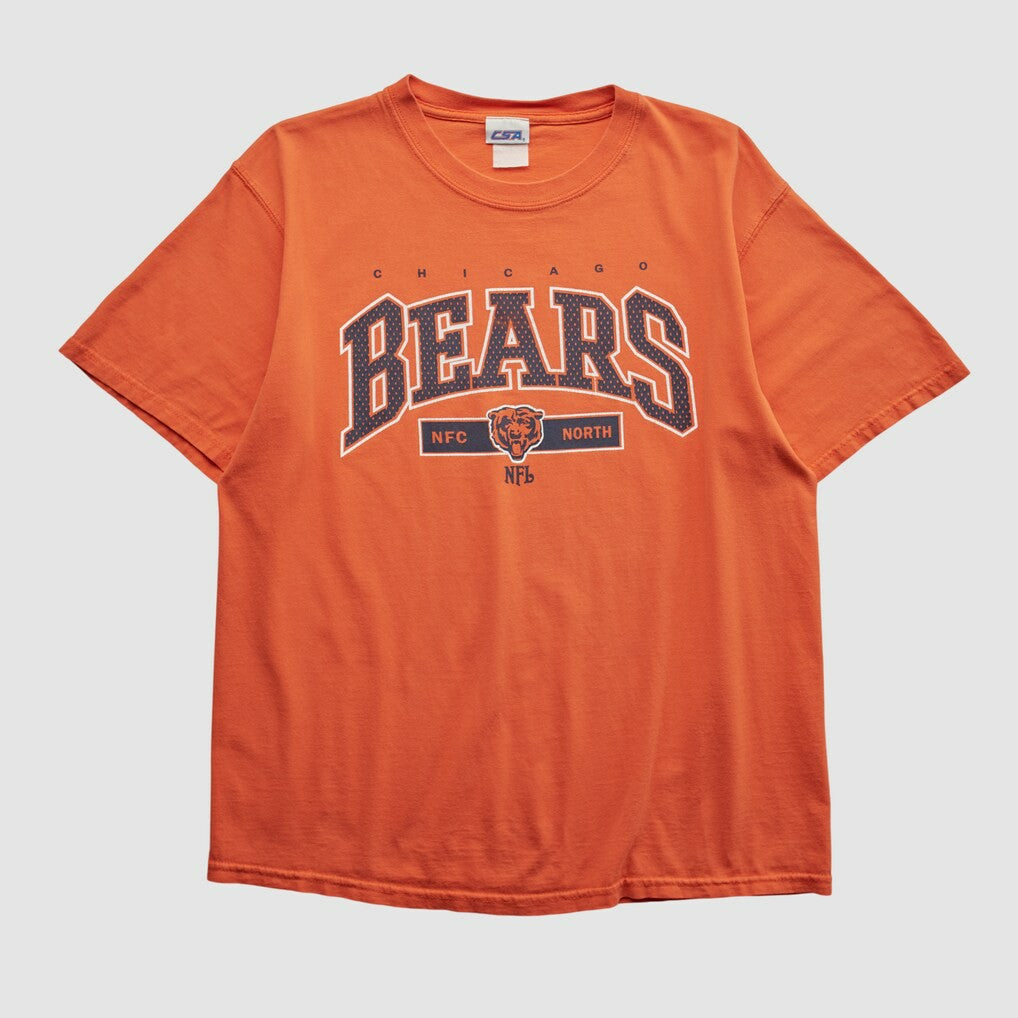 Chicago Bears CSA 2000s T-shirt Orange Vintage - Fanatics