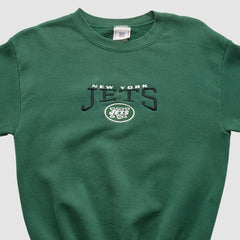 New York Jets NFL 2000s Pullover Sweatshirt Green Vintage - Fanatics