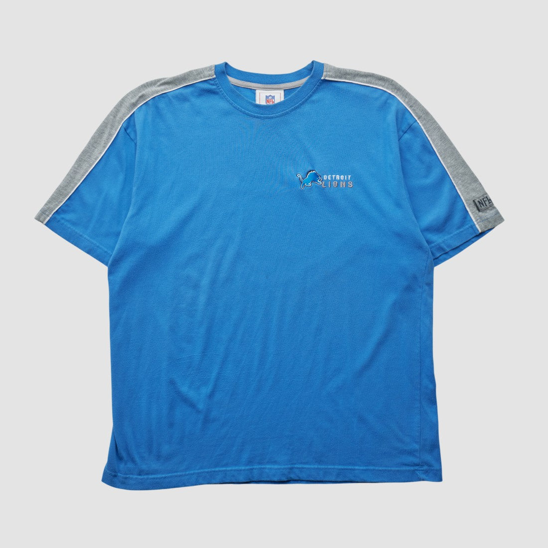 Detroit Lions NFL 2000s T-shirt Blue Vintage - Fanatics