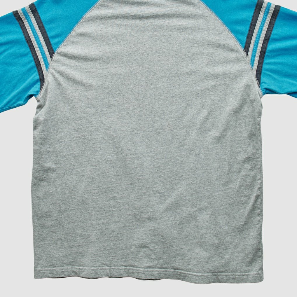 Carolina Panthers Reebok 2000s Long Sleeve T-shirt Heather Gray Vintage - Fanatics