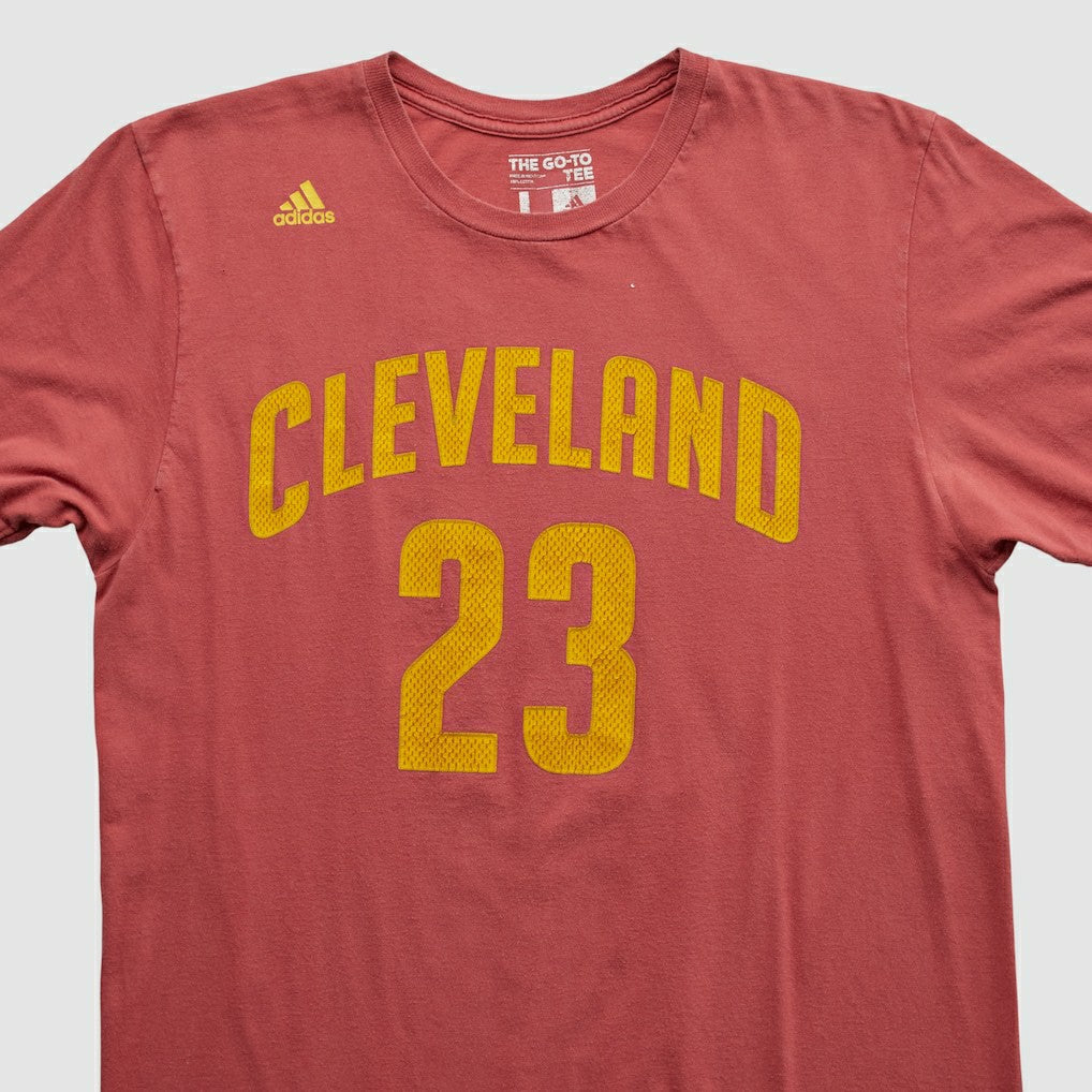 Adidas - Cleveland Cavaliers 2010s T-shirt - Maroon Vintage