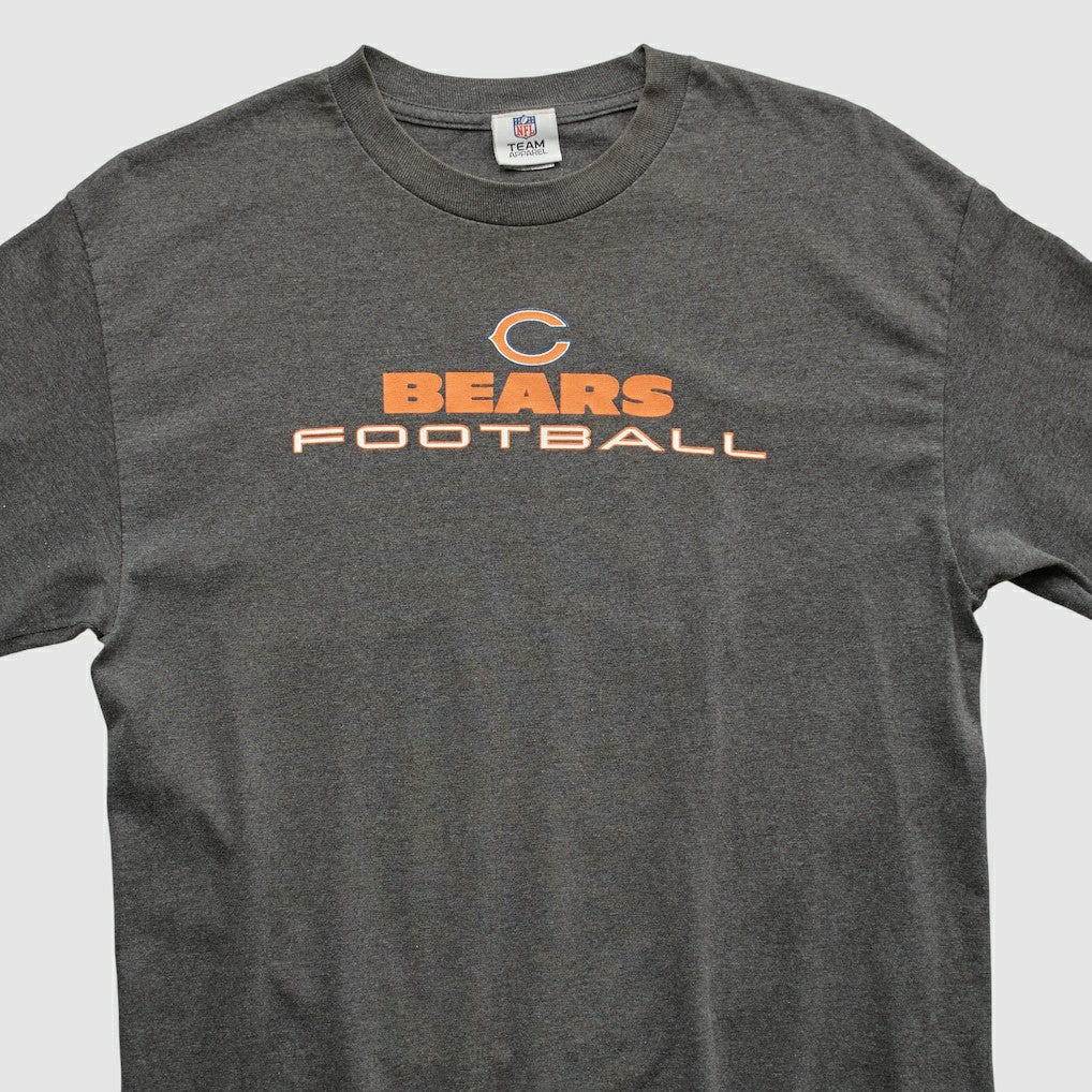 Chicago Bears NFL 2010s Long Sleeve T-shirt Dark Heather Gray Vintage - Fanatics