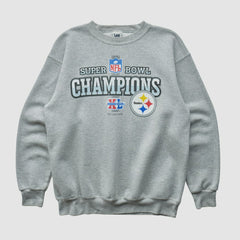 Pittsburgh Steelers Lee Apparel 2006 Pullover Sweatshirt Heather Gray Vintage - Fanatics