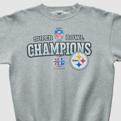 Pittsburgh Steelers Lee Apparel 2006 Pullover Sweatshirt Heather Gray Vintage - Fanatics