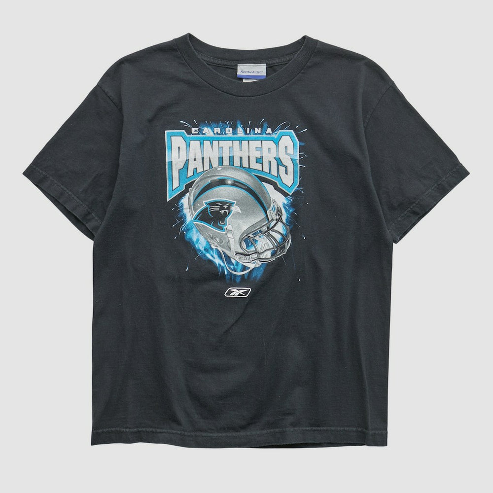 Carolina Panthers Reebok 2000s T-shirt Black Vintage - Fanatics