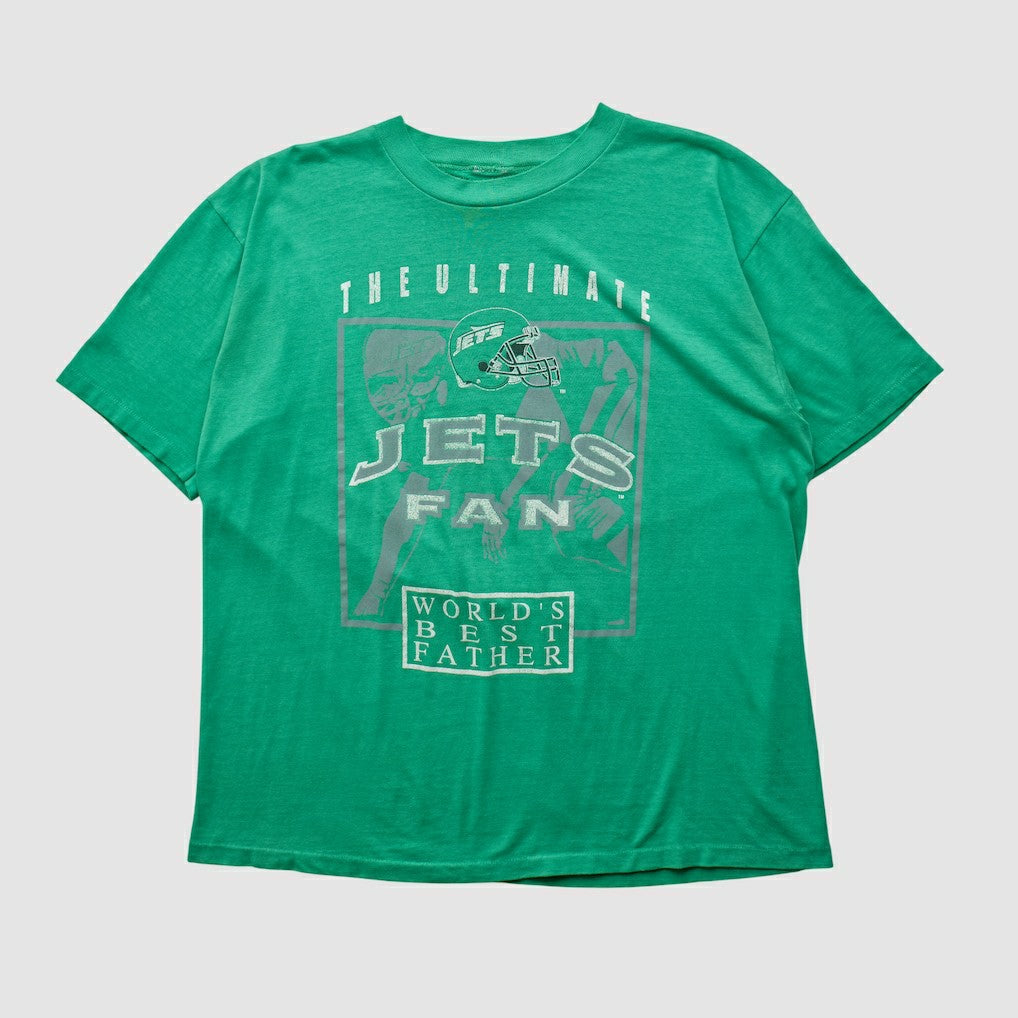 New York Jets 90s T-shirt Green Vintage - Fanatics