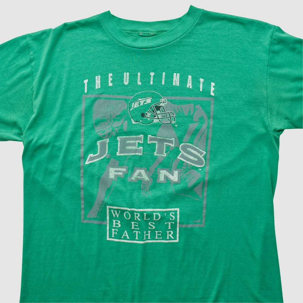 New York Jets 90s T-shirt Green Vintage - Fanatics