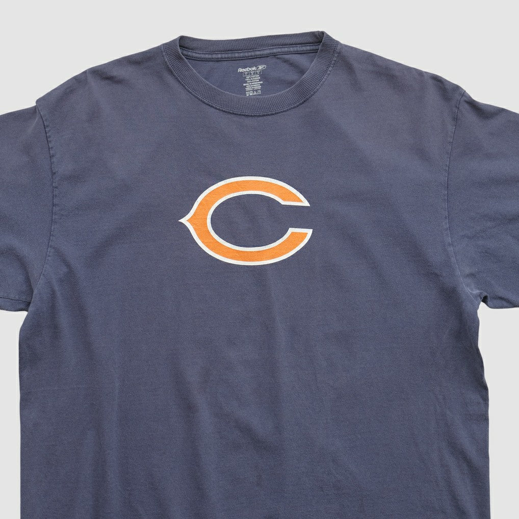 Chicago Bears Reebok 2000s T-shirt Navy Vintage - Fanatics