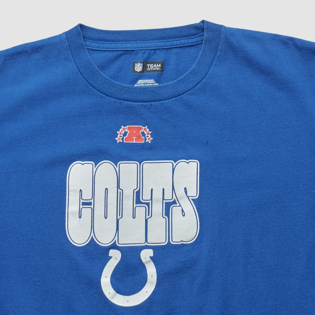 Indianapolis Colts NFL 2010s T-shirt Blue Vintage - Fanatics