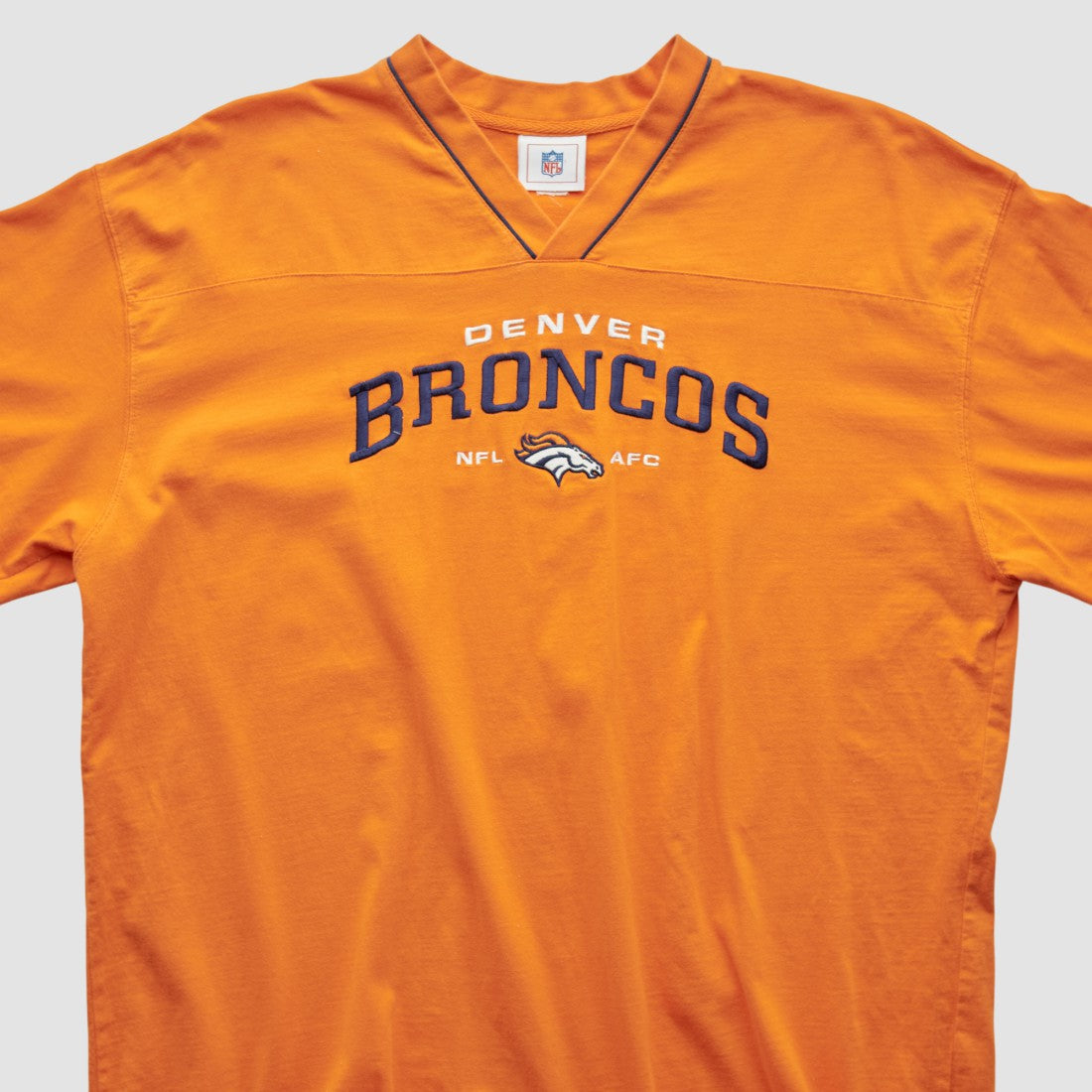 Denver Broncos NFL 2000s T-shirt Orange Vintage - Fanatics
