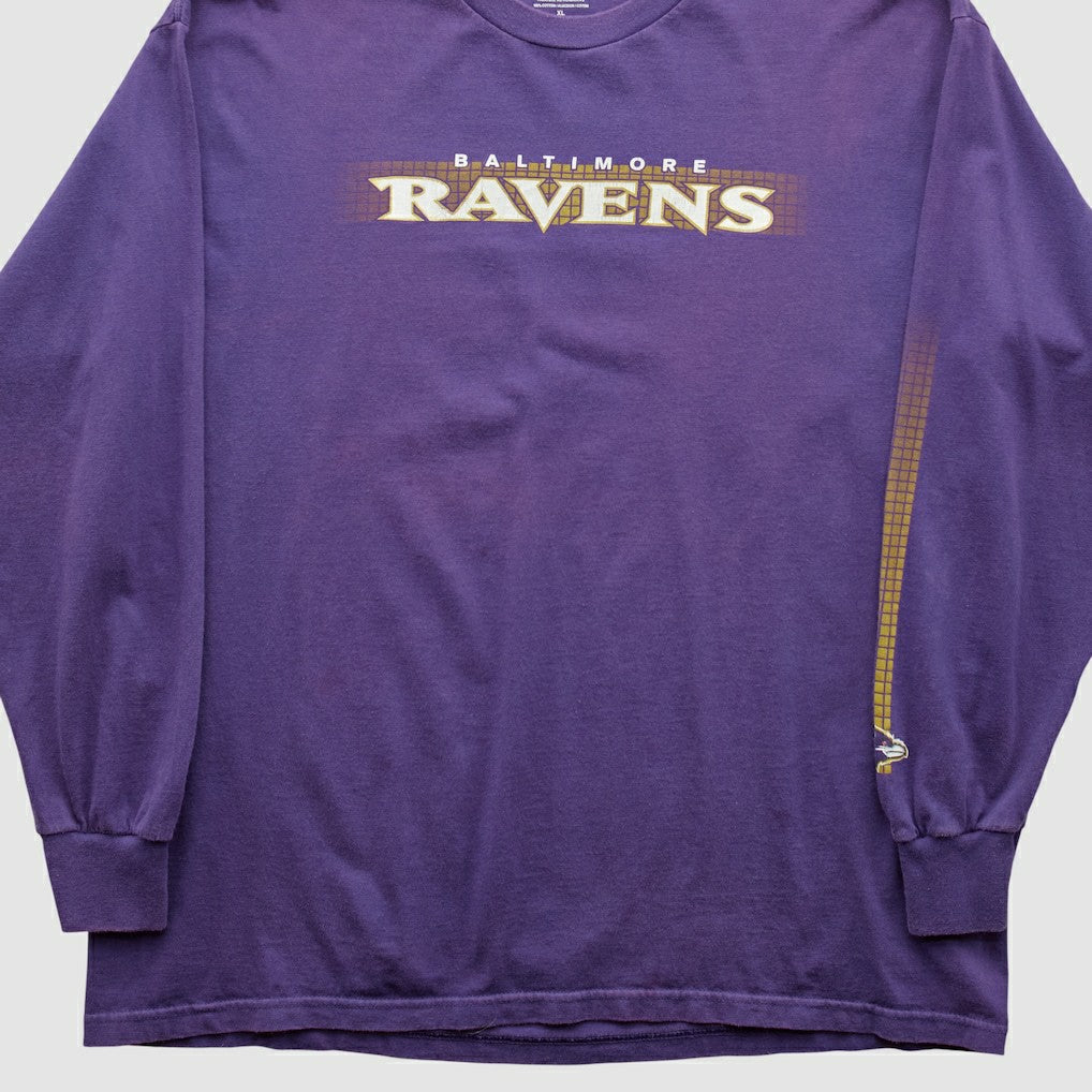 Baltimore Ravens NFL 2010s Long Sleeve T-shirt Purple Vintage - Fanatics