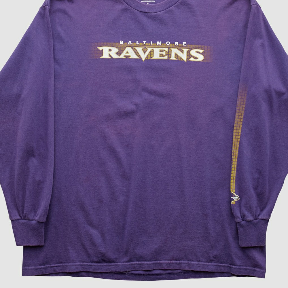 Baltimore Ravens NFL 2010s Long Sleeve T-shirt Purple Vintage - Fanatics