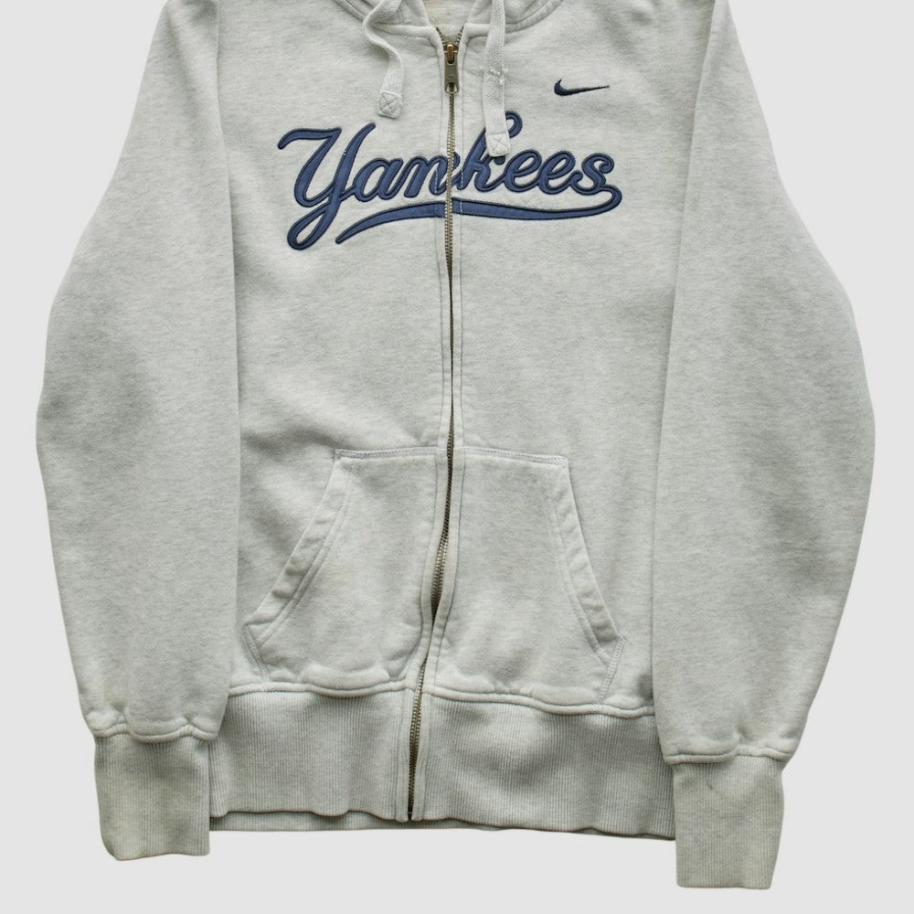 New York Yankees Nike 2000s Hooded Full Zip Sweatshirt On Sale