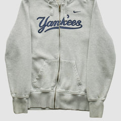 New York Yankees Nike 2000s Hooded Full Zip Sweatshirt On Sale