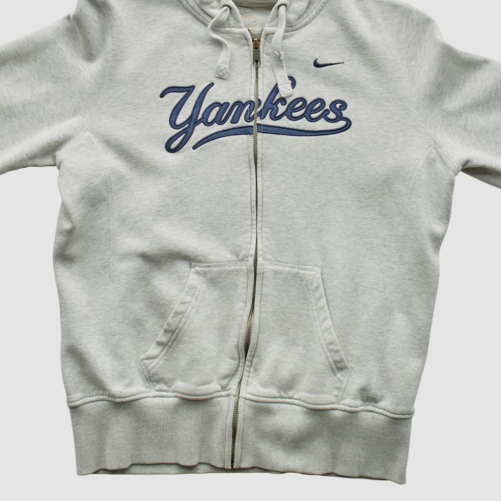 New York Yankees Nike 2000s Hooded Full Zip Sweatshirt On Sale