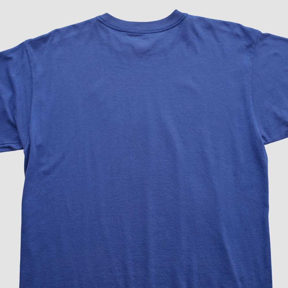 New York Giants Reebok 2000s T-shirt Blue Vintage - Fanatics
