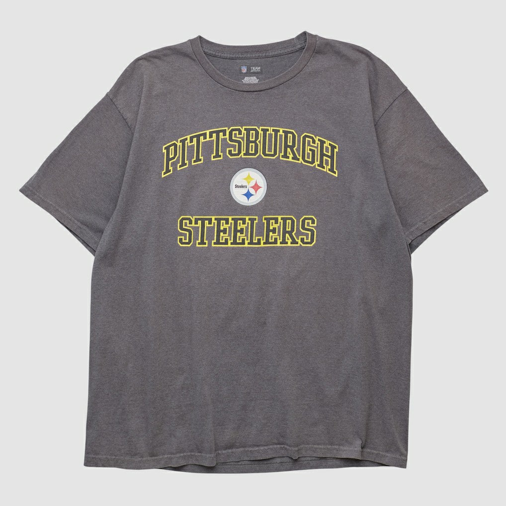Pittsburgh Steelers NFL 2010s T-shirt Charcoal Vintage - Fanatics
