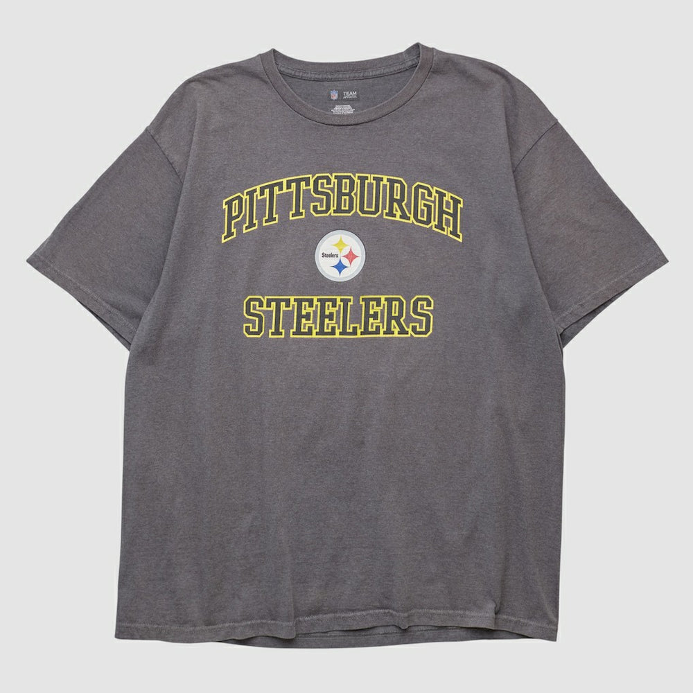 Pittsburgh Steelers NFL 2010s T-shirt Charcoal Vintage - Fanatics
