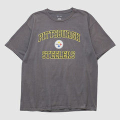 Pittsburgh Steelers NFL 2010s T-shirt Charcoal Vintage - Fanatics