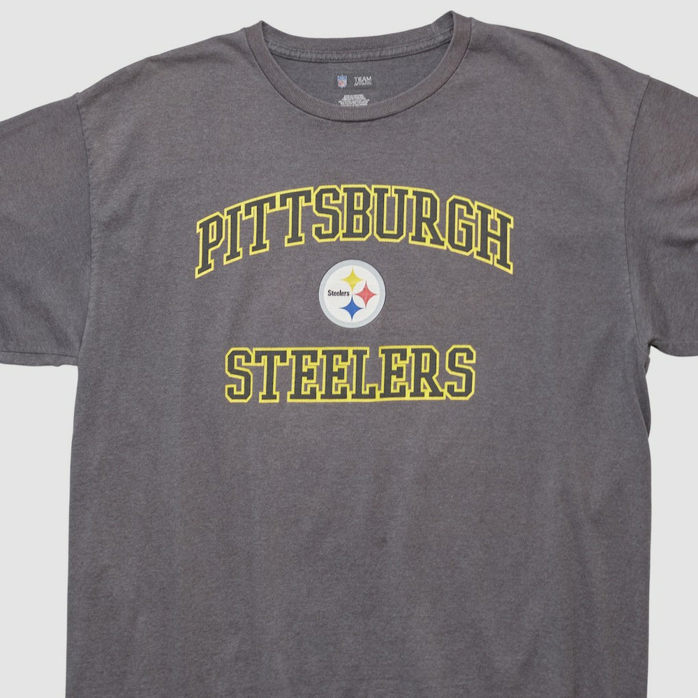Pittsburgh Steelers NFL 2010s T-shirt Charcoal Vintage - Fanatics