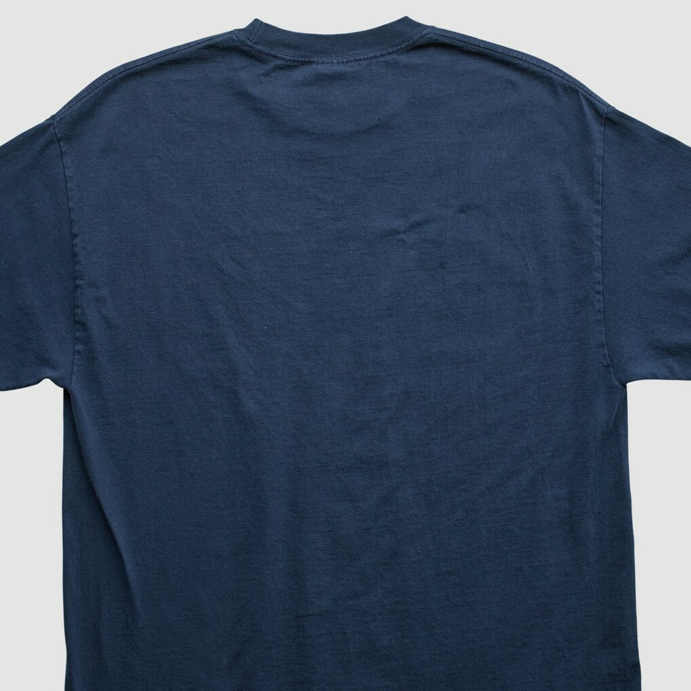 New England Patriots Reebok 2001 T-shirt Navy Vintage - Fanatics