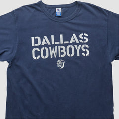 Dallas Cowboys Champion 90s T-shirt Navy Vintage - Fanatics