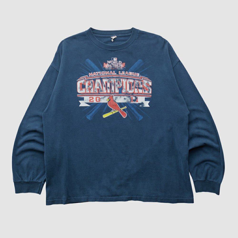 St. Louis Cardinals Alstyle 2011 Long Sleeve T-shirt On Sale