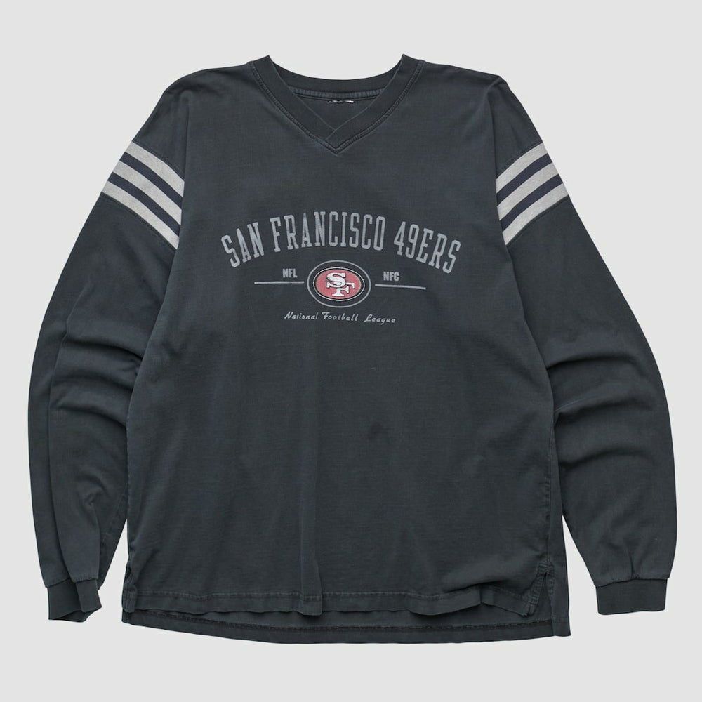 San Francisco 49ers 2000s Pullover Sweatshirt Black Vintage - Fanatics