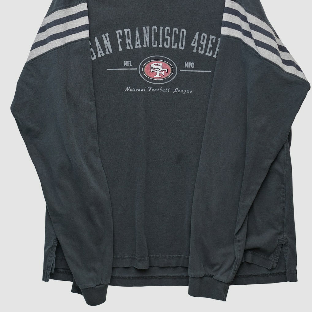 San Francisco 49ers 2000s Pullover Sweatshirt Black Vintage - Fanatics