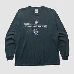 Colorado Rockies Delta 2007 Long Sleeve T-shirt Clearance